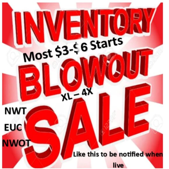 Live Sat 11/29 7:30 pm Small Business Saturday Blowout Sale M-3X Low Starts - Picture 3 of 16